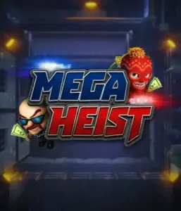 Enter the action-packed world of the Mega Heist game by Relax Gaming, highlighting mischievous characters ready to pull off a big score. This graphic portrays the excitement of the heist with its dramatic logo and a mysterious vault backdrop. Great for fans of heist movies, offering a thrilling gaming experience. 