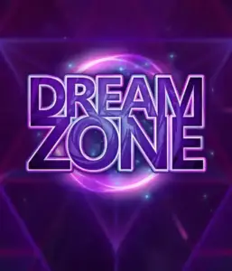 Enter the vibrant realm of the Dream Zone game by ELK Studios, highlighting a brilliant purple and blue cosmic backdrop with the striking logo shining brightly. This image captures a fantasy atmosphere, great for players who love sci-fi, delivering a thrilling adventure.