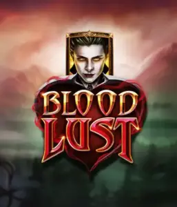 ELK Studios' Blood Lust slot displayed with its enigmatic vampire theme, including high-quality symbols of vampires and mystical elements. This image captures the slot's gothic aesthetic, complemented with its unique 5-reel and 99-payline structure, attractive for those fascinated by dark, supernatural themes.